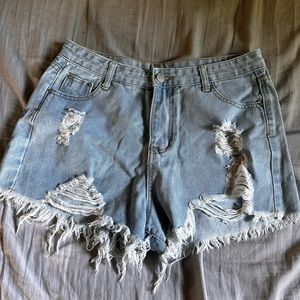Jean shorts